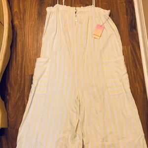 BRAND NEW Stoney Clover adorable romper!!! Tags attached! It is comfy and cute!
